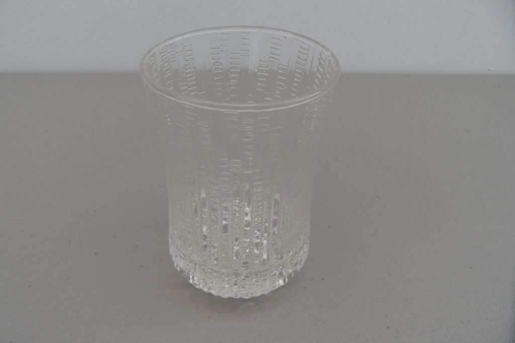 Vintage - Footed Glass Vase Vintage - Footed Glass Vase