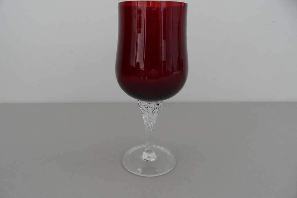 Vintage - Ruby Red Glass Vintage - Ruby Red Glass