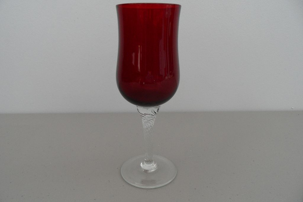 Vintage - Ruby Red Glass Vintage - Ruby Red Glass