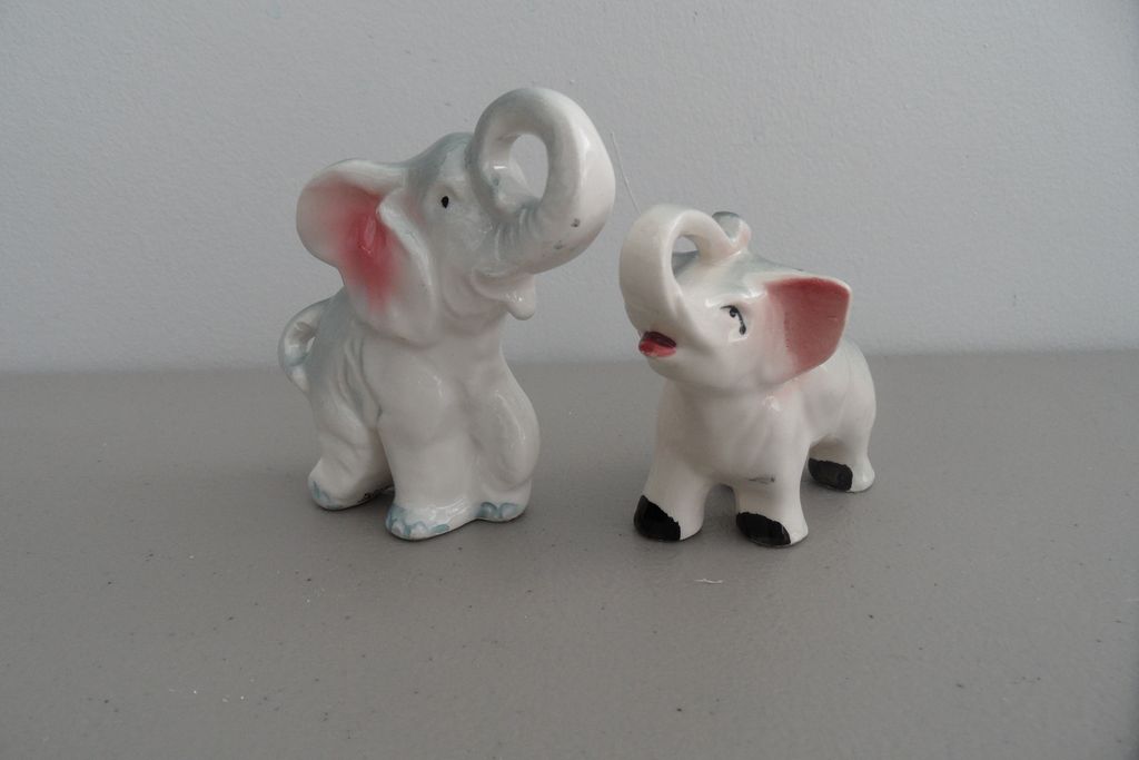 Vintage - Japan - Elephant Figurines Vintage - Japan - Elephant Figurines