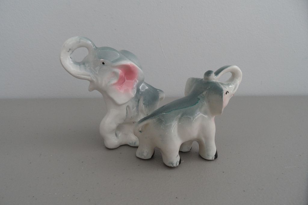 Vintage - Japan - Elephant Figurines Vintage - Japan - Elephant Figurines
