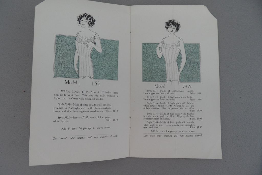 Vintage - Sahlin Figure Builder Advertising Booklet Vintage - Sahlin Figure Builder Advertising Booklet