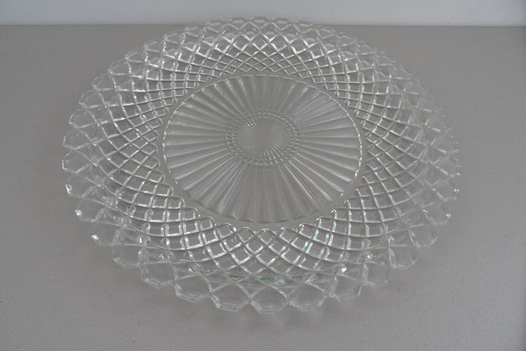Vintage - Glass Platter Vintage - Glass Platter