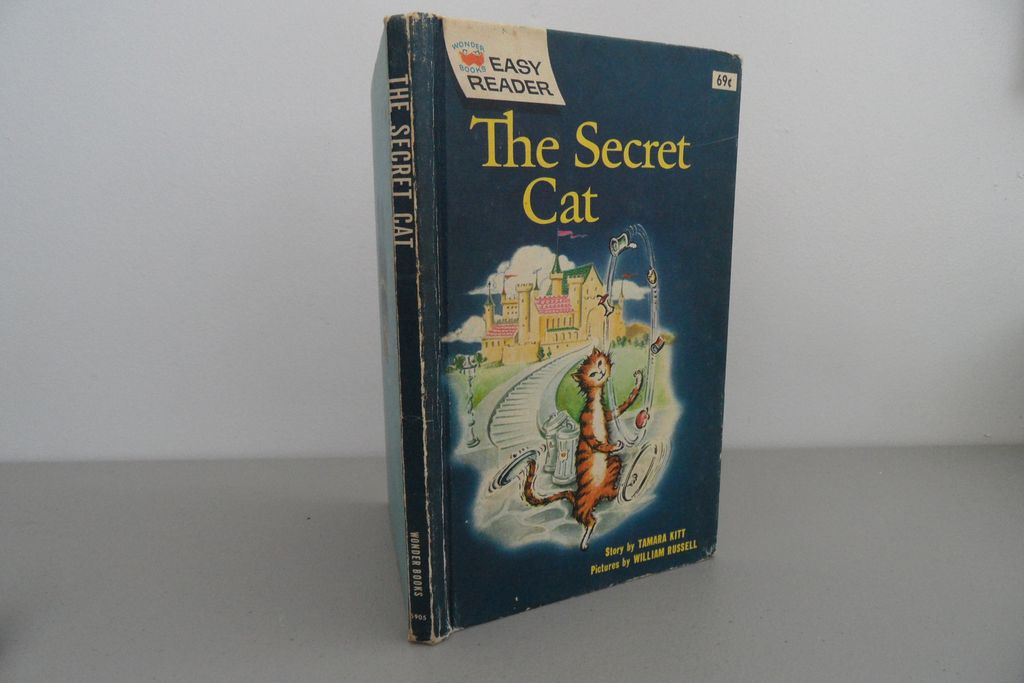 Vintage - Book - The Secret Cat by Tamara Kitt Vintage - Book - The Secret Cat by Tamara Kitt