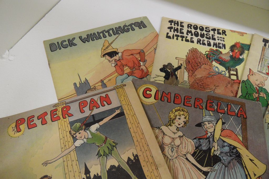 Vintage - Children's Books - Set of 7 - 1934 Vintage - Children's Books - Set of 7 - 1934