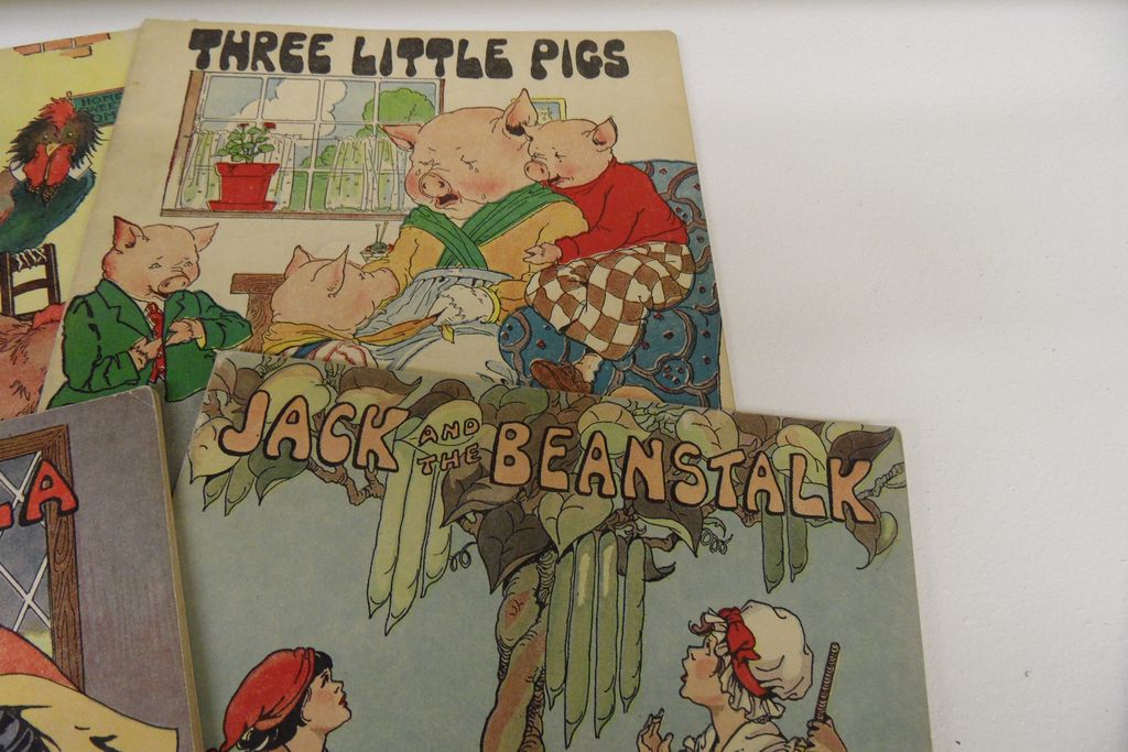 Vintage - Children's Books - Set of 7 - 1934 Vintage - Children's Books - Set of 7 - 1934