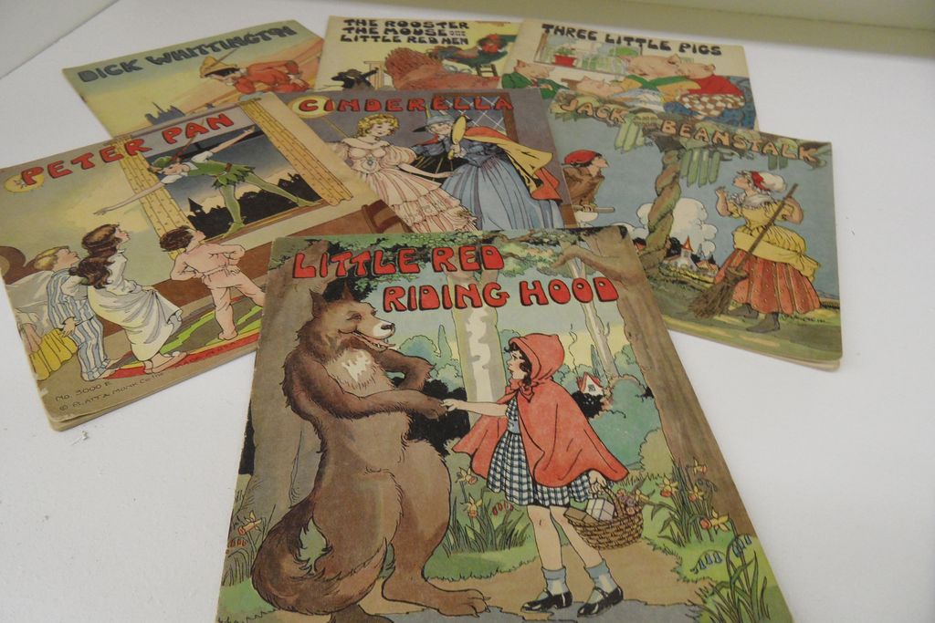 Vintage - Children's Books - Set of 7 - 1934 Vintage - Children's Books - Set of 7 - 1934