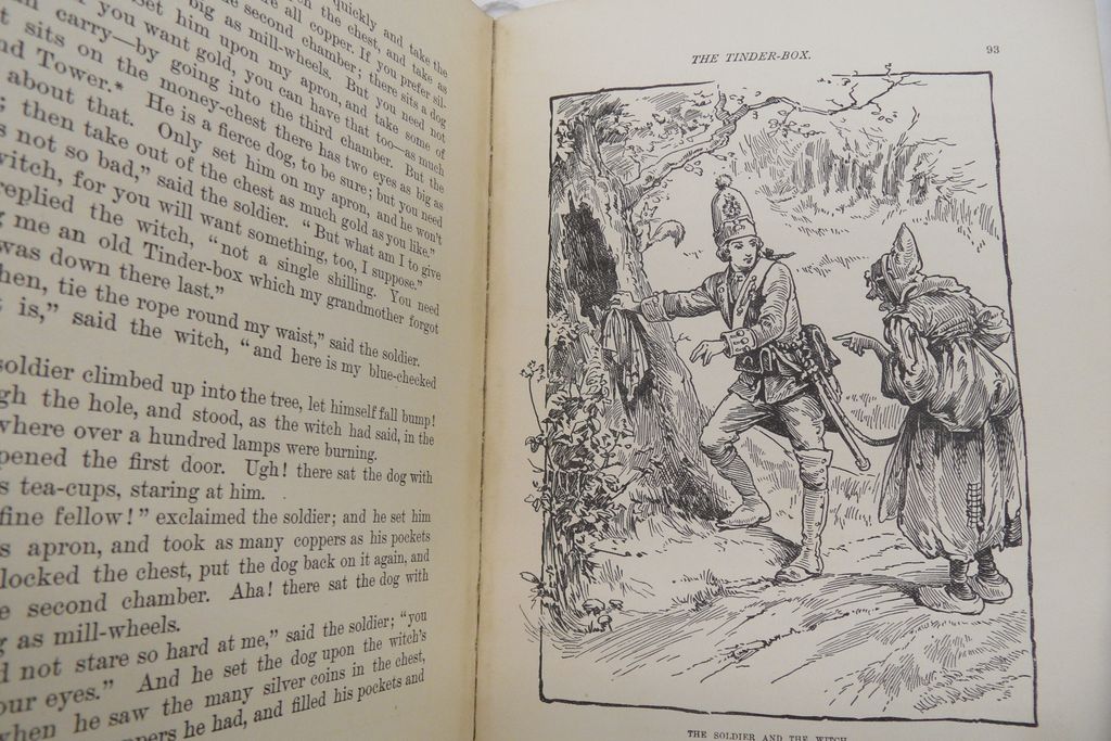 Antique - Book - Anderson's Fairy Tales by Hans Christian Anderson Antique - Book - Anderson's Fairy Tales by Hans Christian Anderson