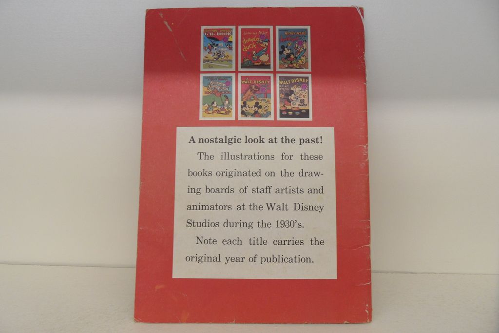 Vintage - Coloring Book - Draw and Paint - Featuring Donald Duck - 1936 Vintage - Coloring Book - Draw and Paint - Featuring Donald Duck - 1936