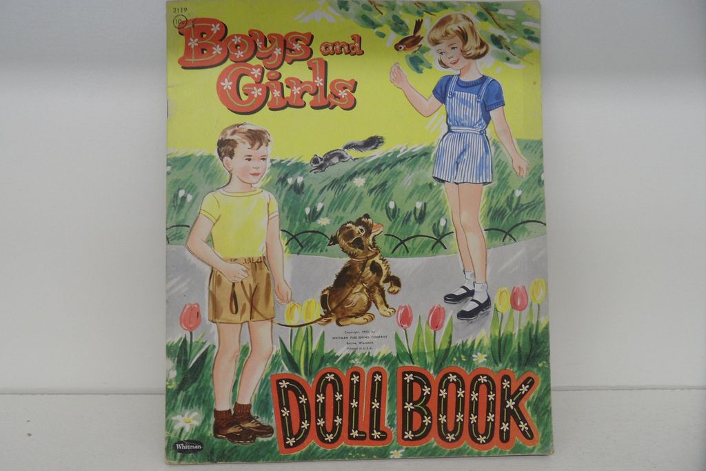 Vintage - Paper Doll Book - Boys and Girls! - 1955 Vintage - Paper Doll Book - Boys and Girls! - 1955