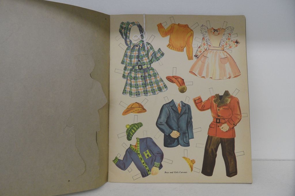 Vintage - Paper Doll Book - Boys and Girls! - 1955 Vintage - Paper Doll Book - Boys and Girls! - 1955