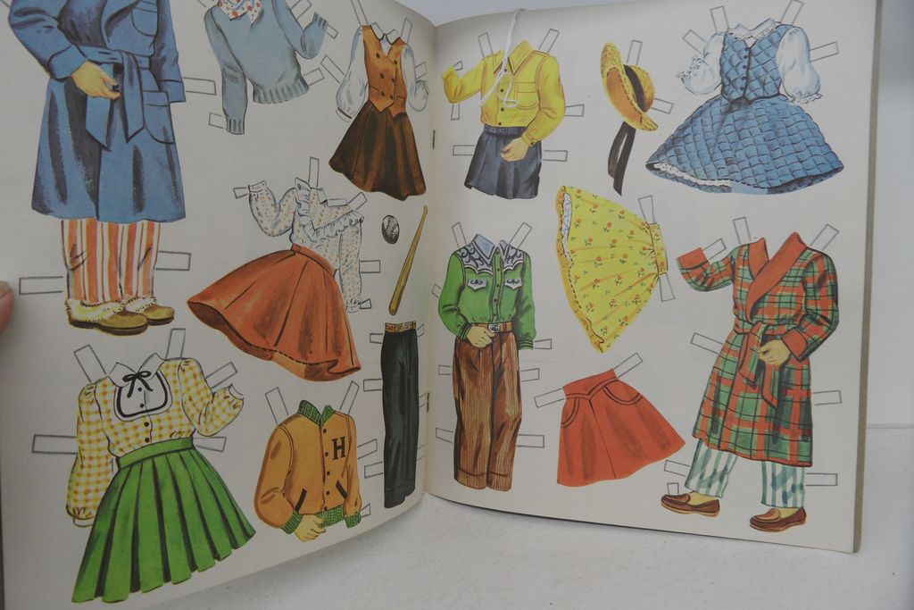Vintage - Paper Doll Book - Boys and Girls! - 1955 Vintage - Paper Doll Book - Boys and Girls! - 1955