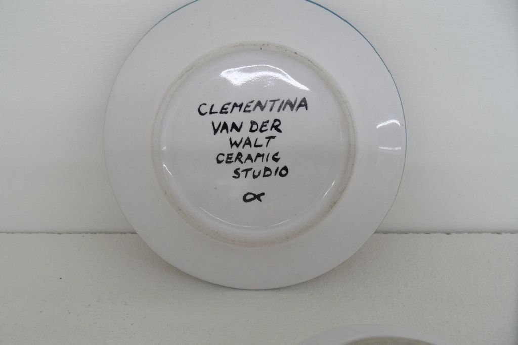 Vintage - Cup and Saucer - Clementina Van Der Walt Ceramics Vintage - Cup and Saucer - Clementina Van Der Walt Ceramics