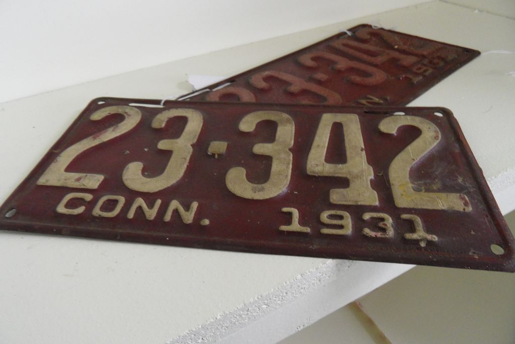 Vintage - 1931 License Plate Vintage - 1931 License Plate