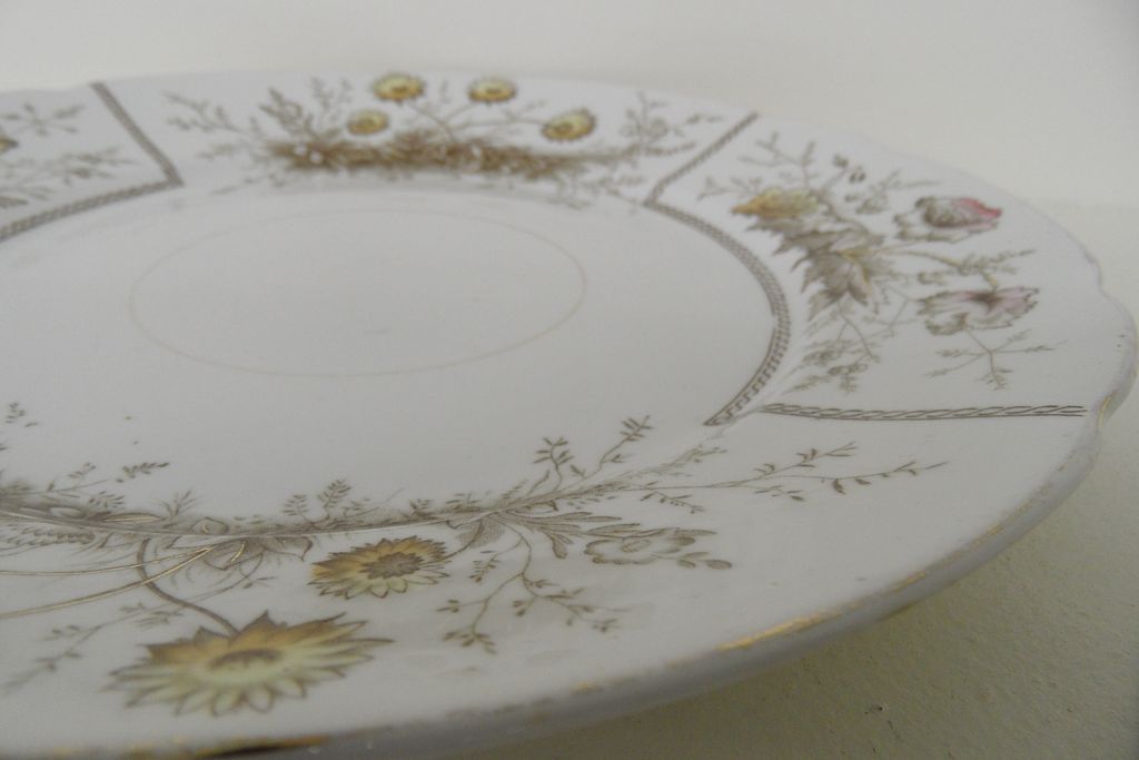 Vintage - Porcelain - Plate - Johnson Bros. - Sylvan Vintage - Porcelain - Plate - Johnson Bros. - Sylvan