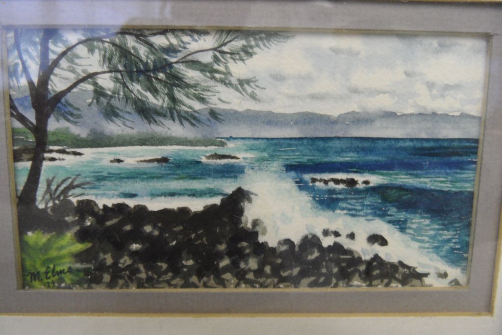 Vintage - Painting - M. Elms - 1979 Vintage - Painting - M. Elms - 1979