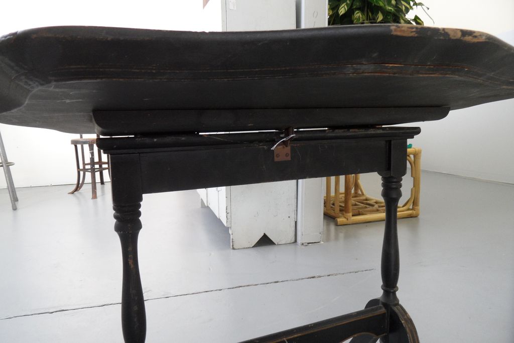 Antique - Tilt Top Table - Duncan Phyfe Style - Hand Painted Antique - Tilt Top Table - Duncan Phyfe Style - Hand Painted