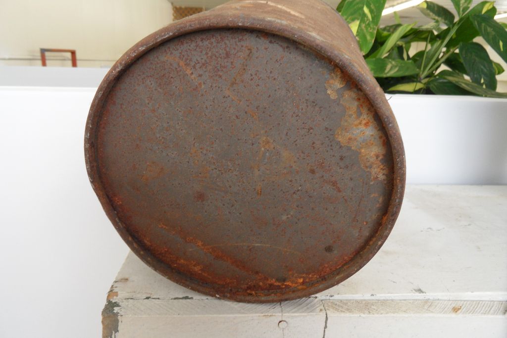 Antique - Milk Can - Initialed R.C.W. Antique - Milk Can - Initialed R.C.W.