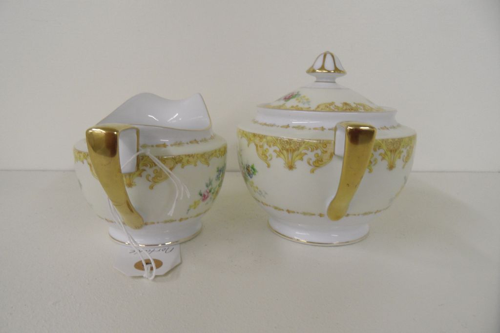 Vintage - Noritake - Creamer and Sugar Set Vintage - Noritake - Creamer and Sugar Set