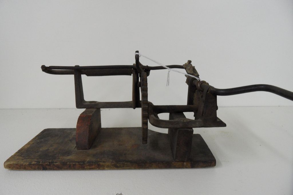 Antique - Apple Peeler - 1853 Sargent & Foster Antique - Apple Peeler - 1853 Sargent & Foster
