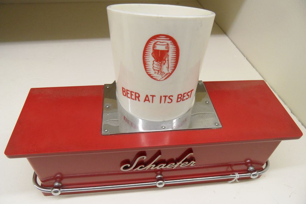 Vintage - Schaefer Scraper Holder w/Cup Vintage - Schaefer Scraper Holder w/Cup