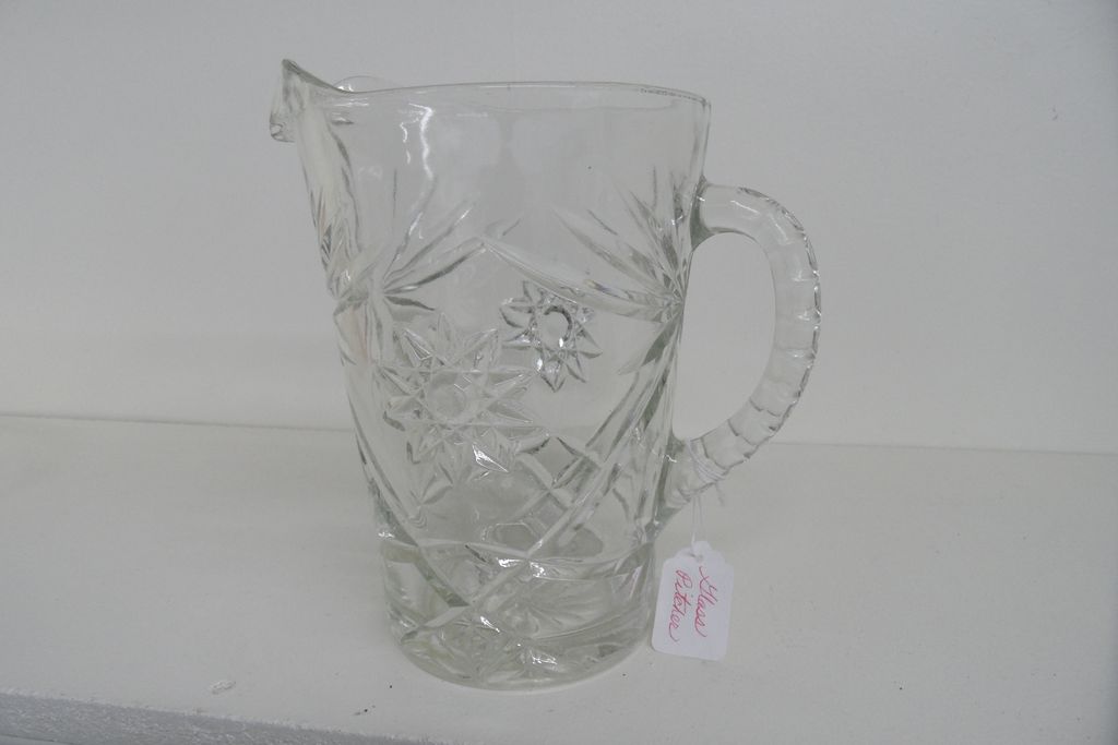 Vintage - Glass - Pitcher Vintage - Glass - Pitcher