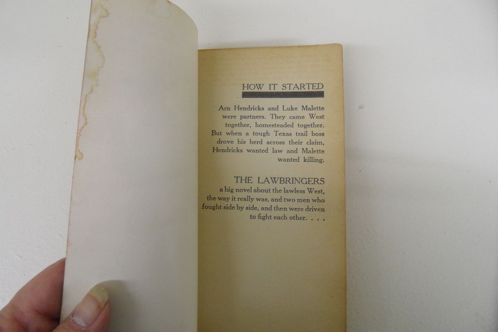 Vintage - Book - The Lawbringers by William Porter Vintage - Book - The Lawbringers by William Porter