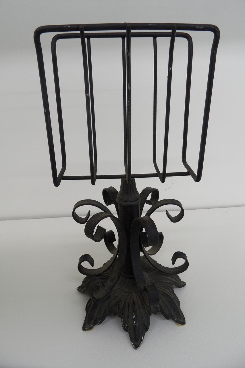 Vintage - Cast Iron Letter Holder Vintage - Cast Iron Letter Holder