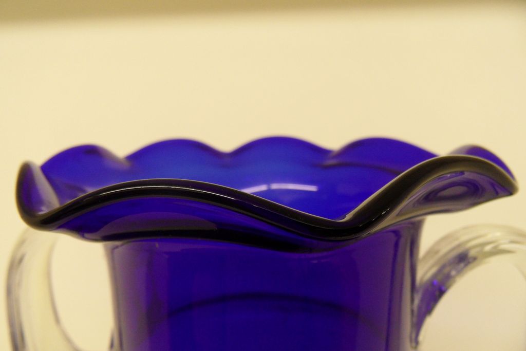 Vintage - Glass Vase - Cobalt Blue Vintage - Glass Vase - Cobalt Blue