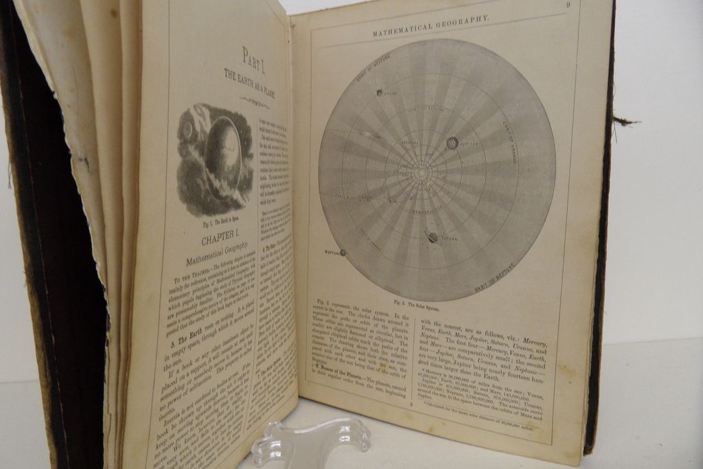 "Houston's Physical Geography" - Hard Cover - 1884 "Houston's Physical Geography" - Hard Cover - 1884