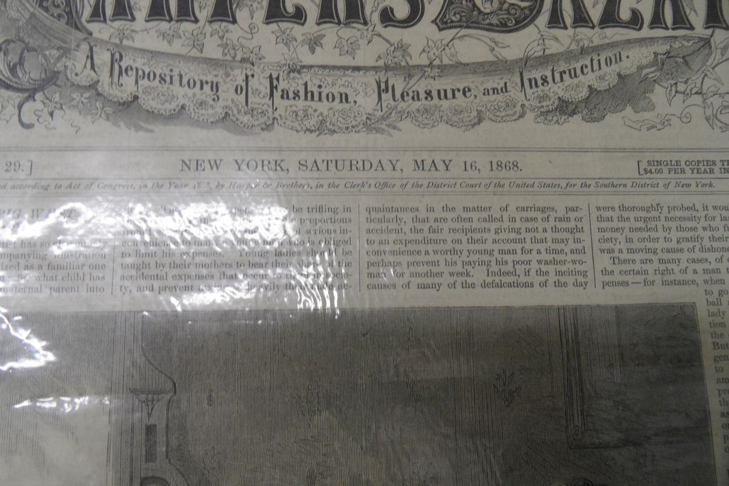 Harpers Bazaar Vol. 1, No. 29 - 1868 Harpers Bazaar Vol. 1, No. 29 - 1868