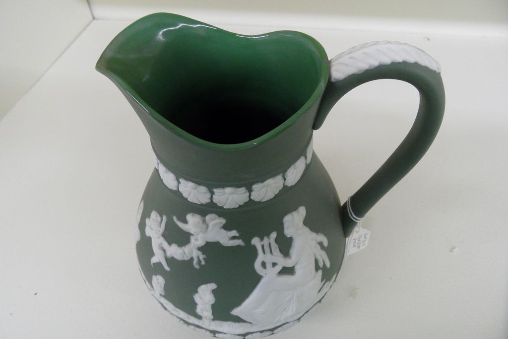 Vintage - Jasperware - Pitcher Vintage - Jasperware - Pitcher