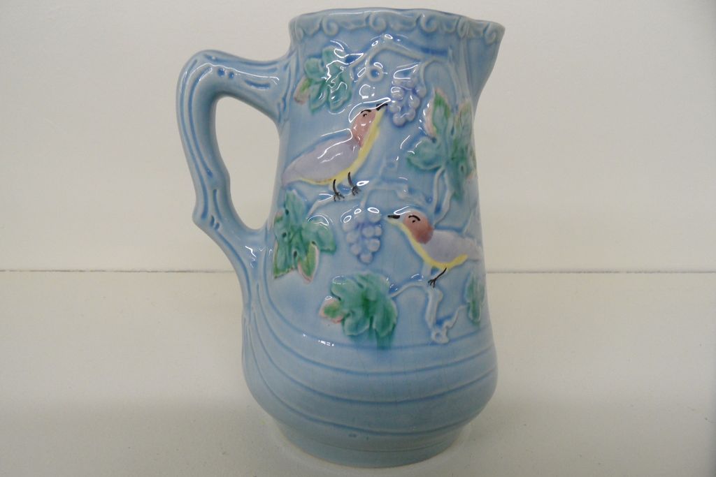 Vintage - Majolica - Pitcher - Highmount M.B.D. - Western Germany Vintage - Majolica - Pitcher - Highmount M.B.D. - Western Germany