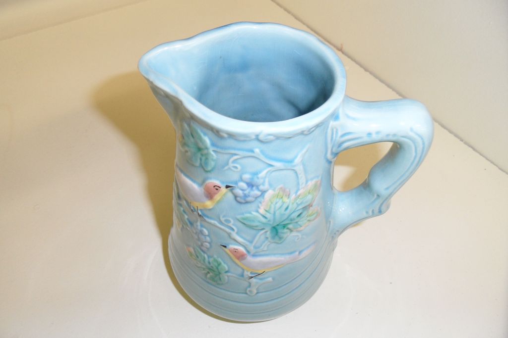 Vintage - Majolica - Pitcher - Highmount M.B.D. - Western Germany Vintage - Majolica - Pitcher - Highmount M.B.D. - Western Germany