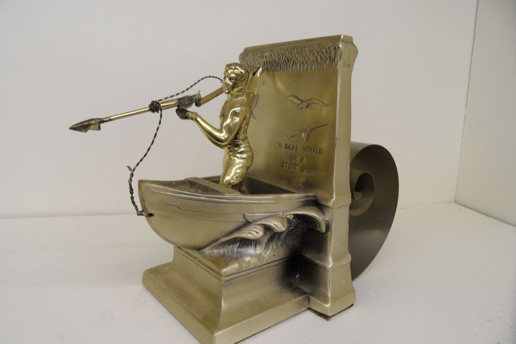 Vintage - Book Holder/Statue - "In Honor of the Whaleman" Vintage - Book Holder/Statue - "In Honor of the Whaleman"