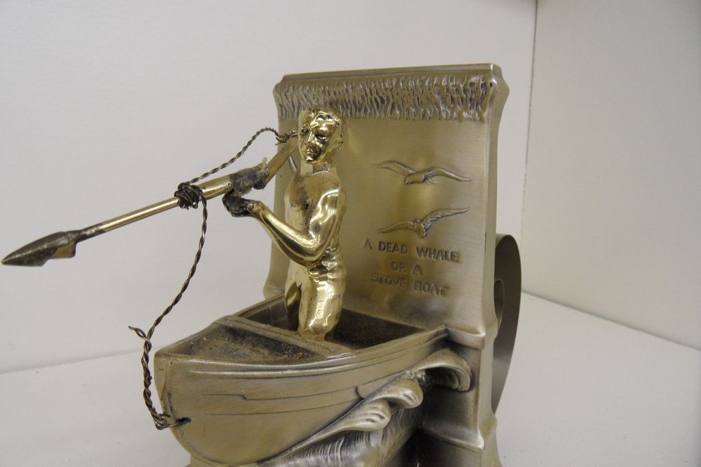 Vintage - Book Holder/Statue - "In Honor of the Whaleman" Vintage - Book Holder/Statue - "In Honor of the Whaleman"