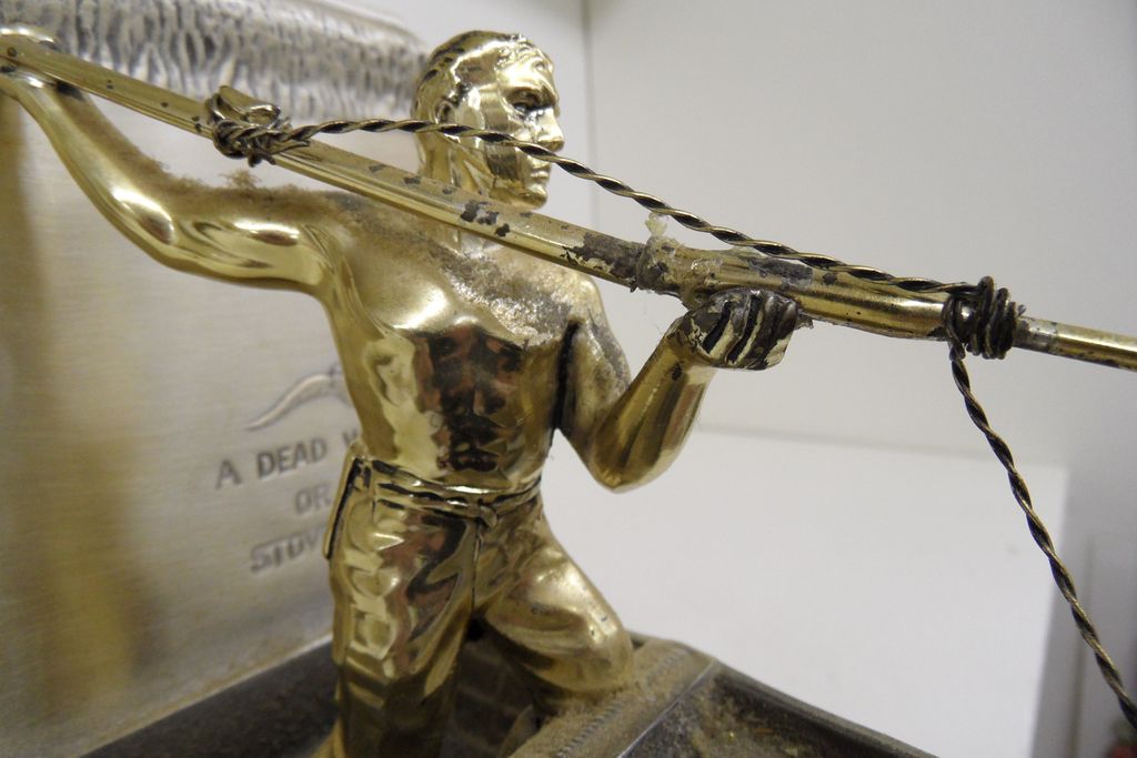 Vintage - Book Holder/Statue - "In Honor of the Whaleman" Vintage - Book Holder/Statue - "In Honor of the Whaleman"