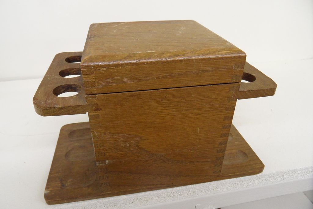 Vintage - AZTEC Cedar-lined Humidor / Pipe holder Vintage - AZTEC Cedar-lined Humidor / Pipe holder