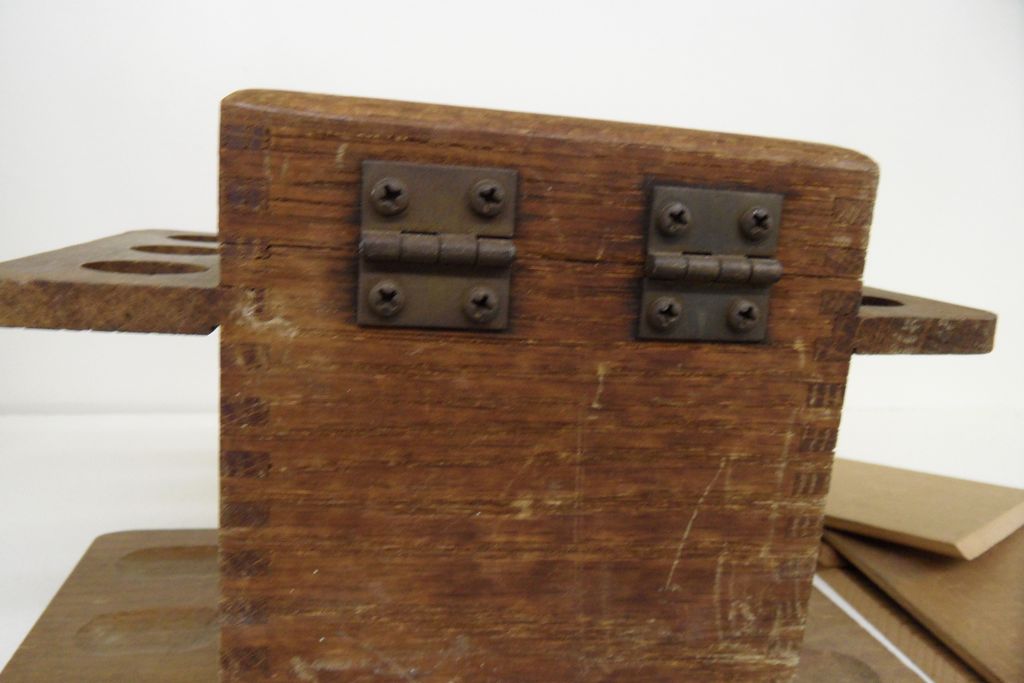 Vintage - AZTEC Cedar-lined Humidor / Pipe holder Vintage - AZTEC Cedar-lined Humidor / Pipe holder