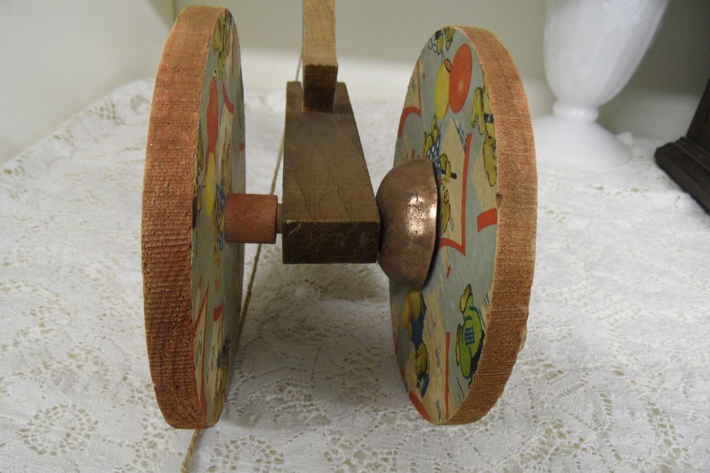 Vintage - Toy - N.N. Hill Brass Co. - Pull Toy Vintage - Toy - N.N. Hill Brass Co. - Pull Toy