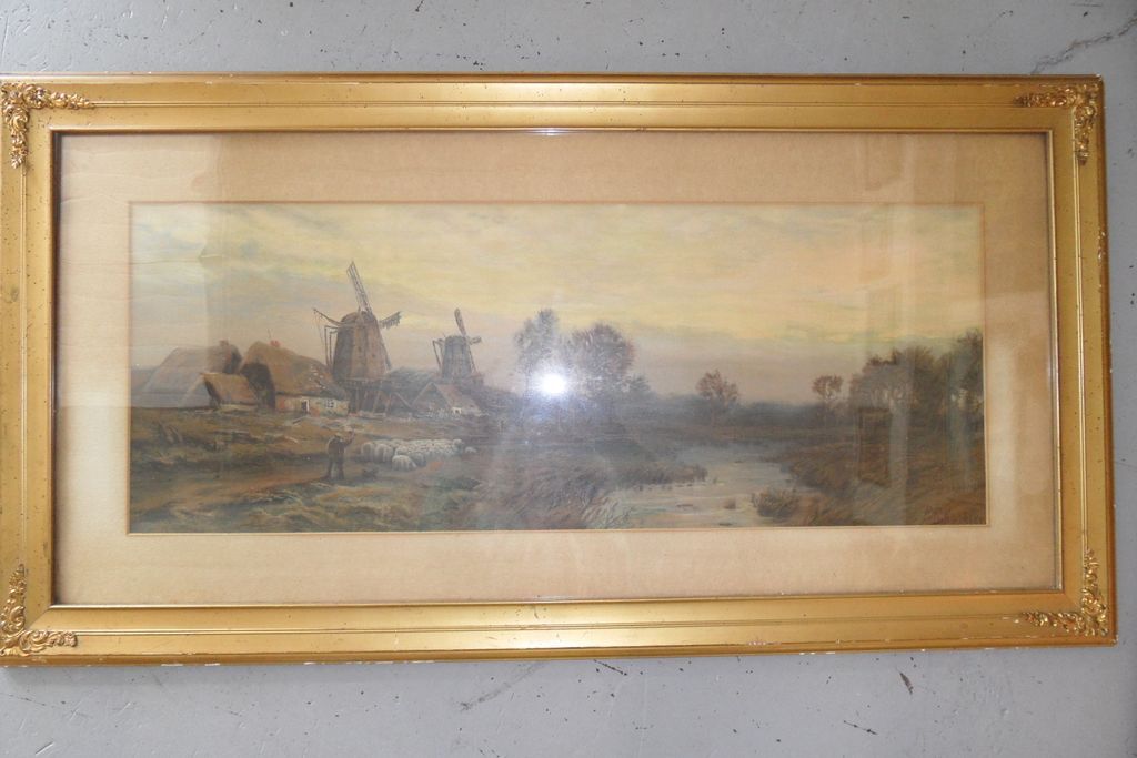 Antique - Print of Pastel Painting - Paul R. Koehler Antique - Print of Pastel Painting - Paul R. Koehler