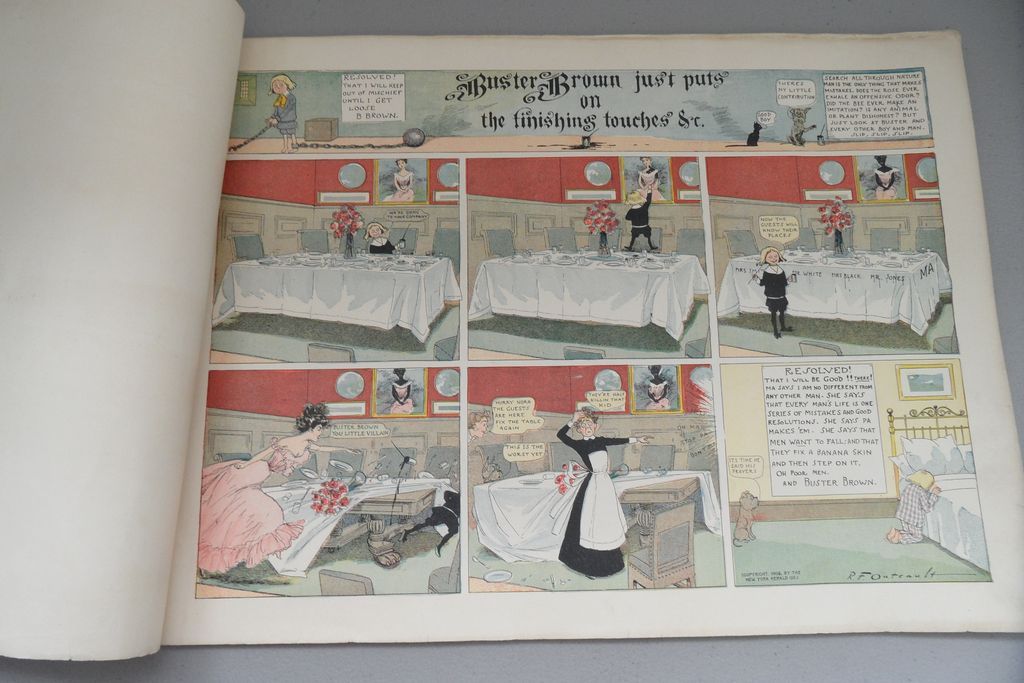 Antique - Books - Buster Brown Paperback Antique - Books - Buster Brown Paperback