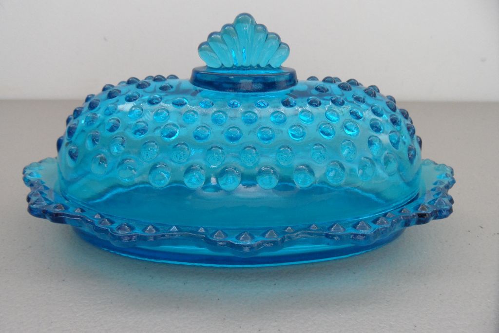 Vintge - Glass - Butter Dish Vintge - Glass - Butter Dish