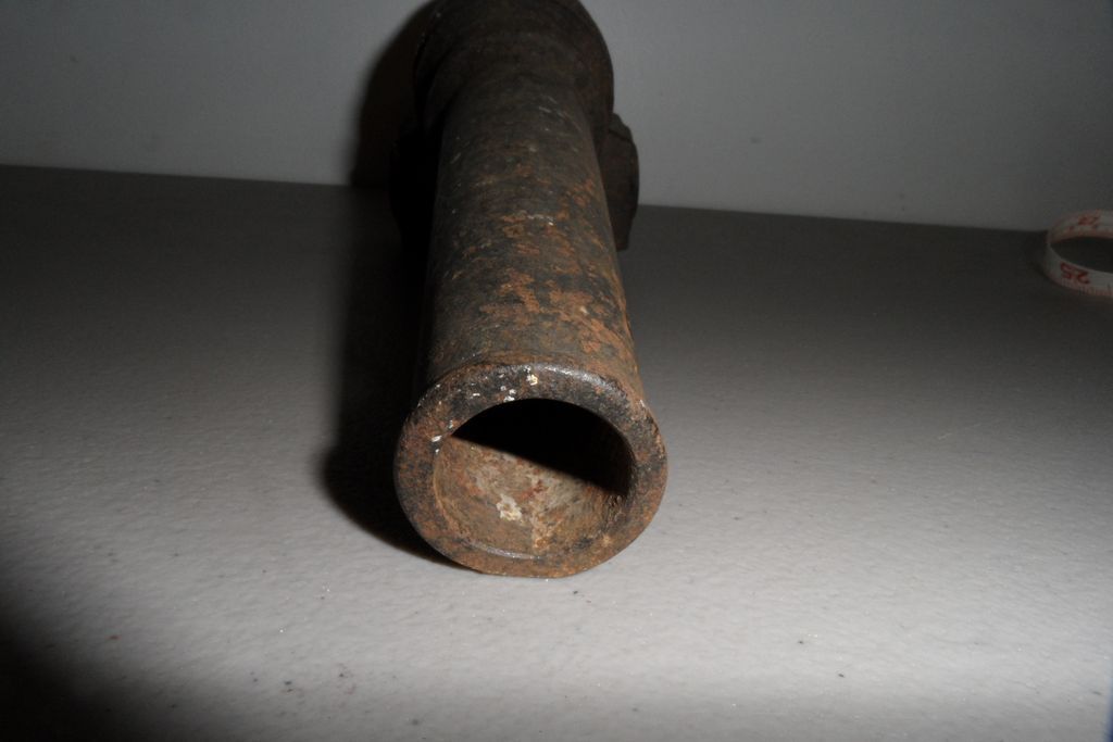 Vintage - Cast Iron Cannon Barrel Vintage - Cast Iron Cannon Barrel