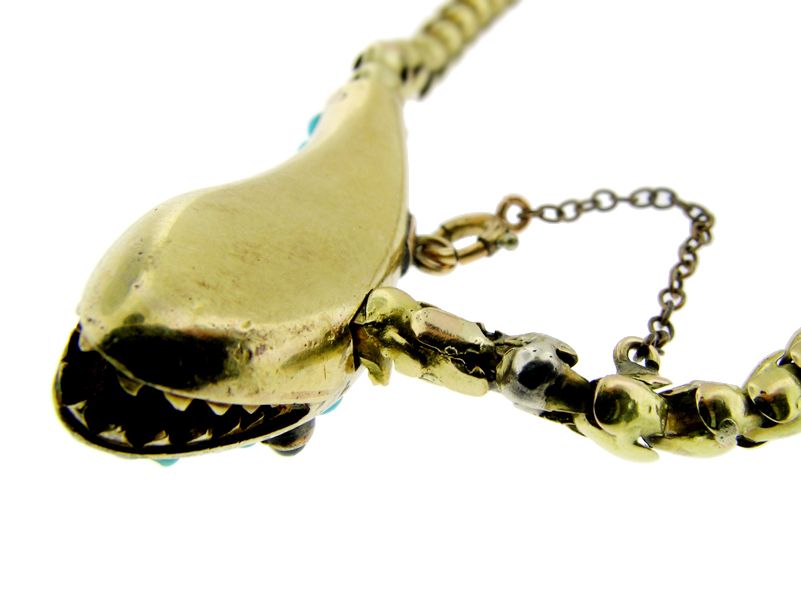 Antique Snake Necklace Antique Snake Necklace