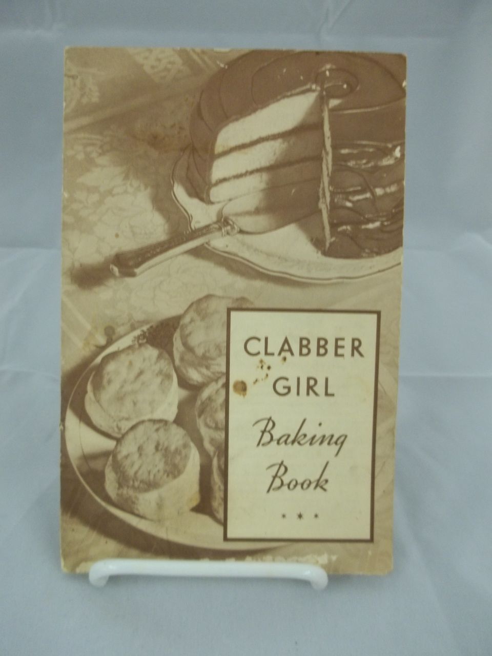 Vintage Advertising Clabber Girl Baking Book Vintage Advertising Clabber Girl Baking Book