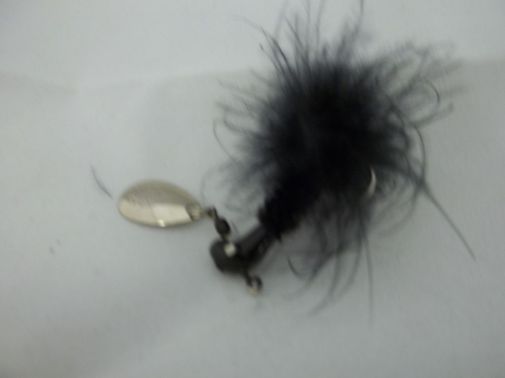 Collectible Black Road Runner Fishing Lure Collectible Black Road Runner Fishing Lure