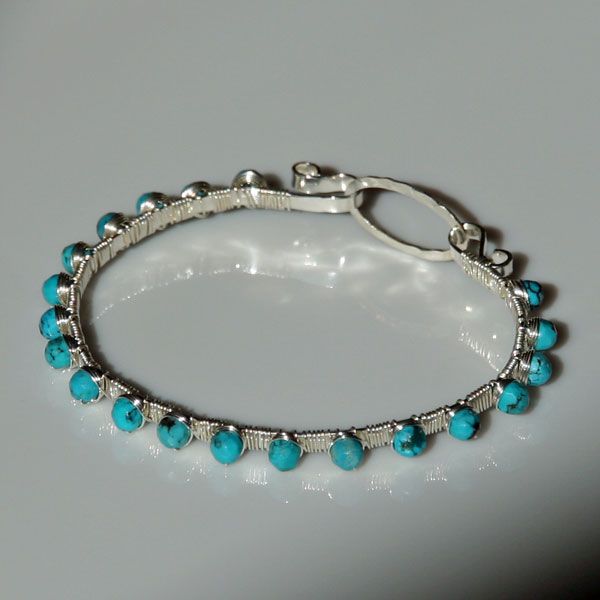 Turquoise & Sterling Silver Bracelet Turquoise & Sterling Silver Bracelet