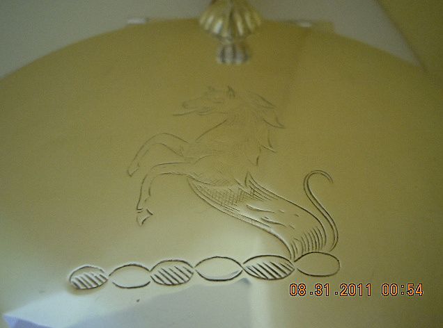 Vintage SHEFFIELD Silver Company Silverplated E.P. Copper Silent Butler/Crumb Tray Vintage SHEFFIELD Silver Company Silverplated E.P. Copper Silent Butler/Crumb Tray