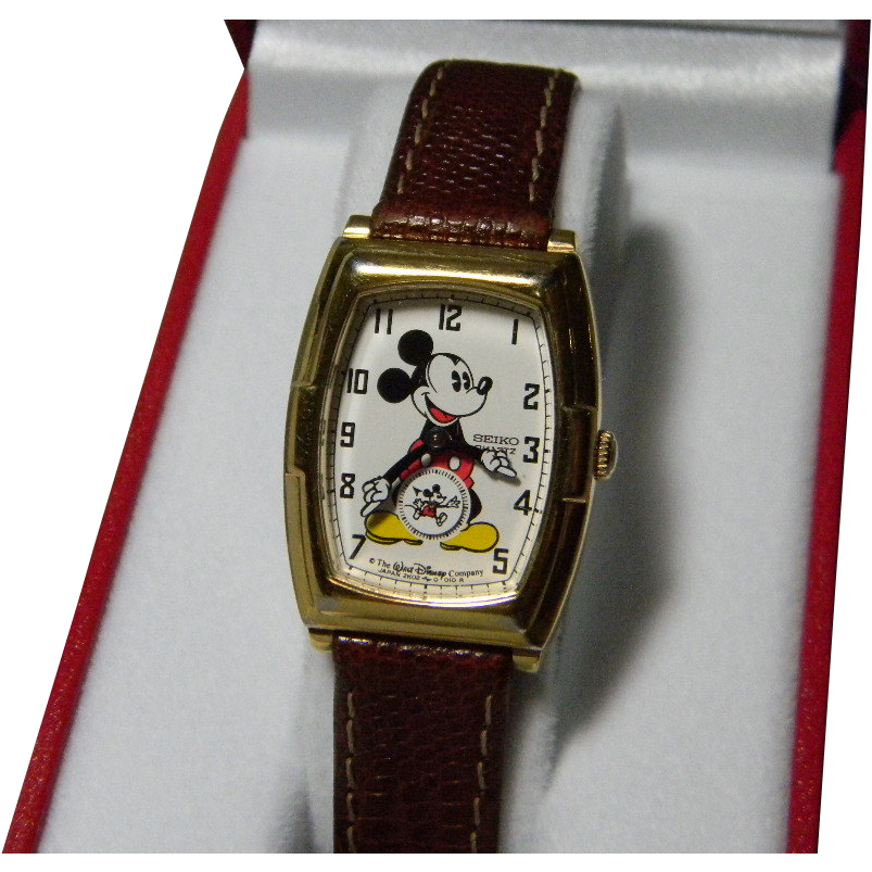 Mickey Mouse Watch by Seiko from carolines on Ruby Lane